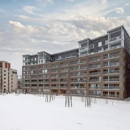Kaunis Huoneisto Jatkasaaressa, Iso Parveke, Sauna, Ilmastointi, Autohallipaikka Lägenhet Helsingfors