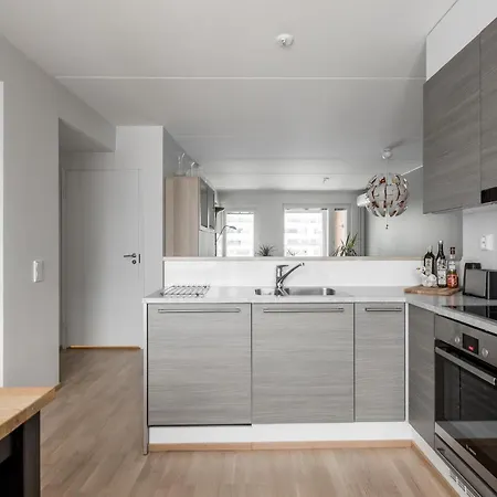 Kaunis Huoneisto Jatkasaaressa, Iso Parveke, Sauna, Ilmastointi, Autohallipaikka Helsingfors